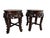 The stools are made of rosewood, a hardwood that is highly prized in China. The lighting used in photographing the stools...