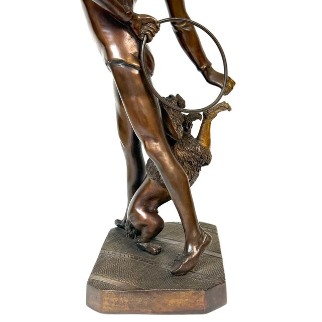 Metal Bronze Sculpture "Get Up" After Georges Petit de Chemellier, 20th Century For Sale - Image 7 of 18