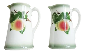Antique Jugs with Spray Decor from Villeroy & Boch, 1890s, Set of 2