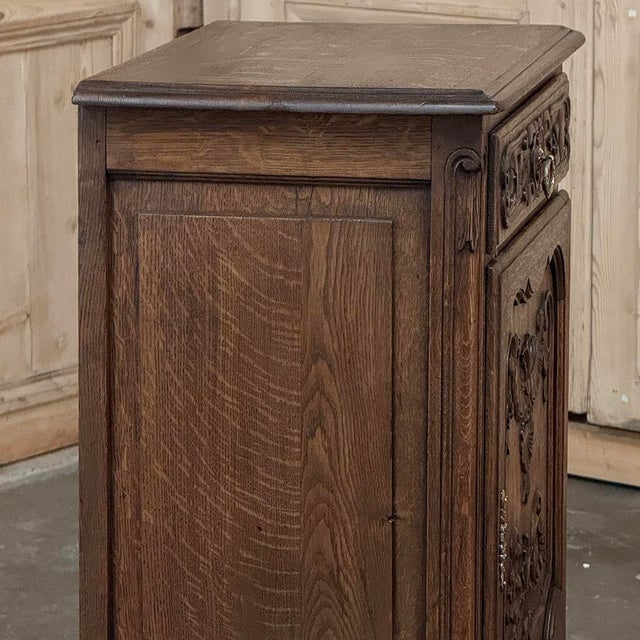 Antique Country French Petite Buffet ~ Confiturier For Sale - Image 9 of 16