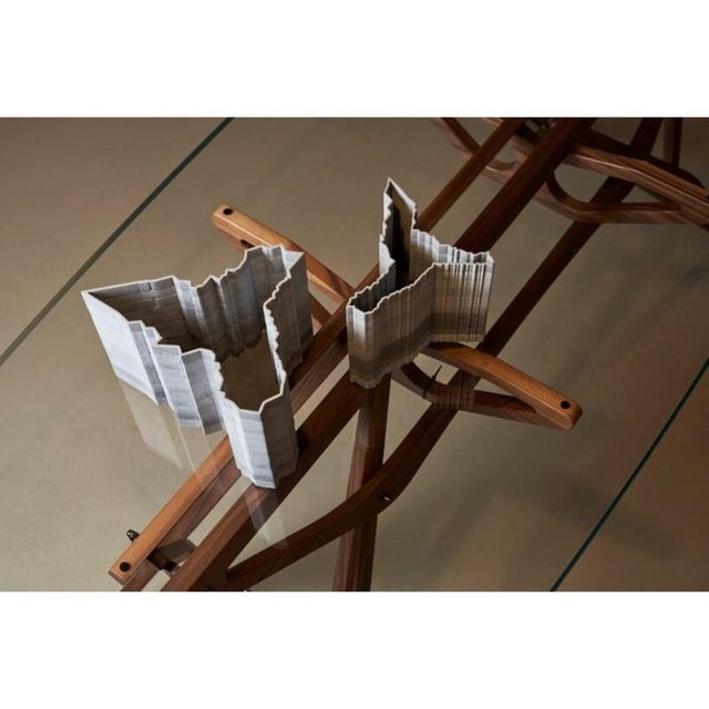 Stone Stripes D5 Decorative Vase in Bardiglio Marble by Bufalini Marmi For Sale - Image 7 of 12