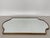 Large Mid-Century Italian Wall Mirror with Brass Frame, 1970s For Sale - Image 15 of 17