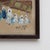 Brown 20th Century French Village Painting With Wooden Frame For Sale - Image 8 of 18