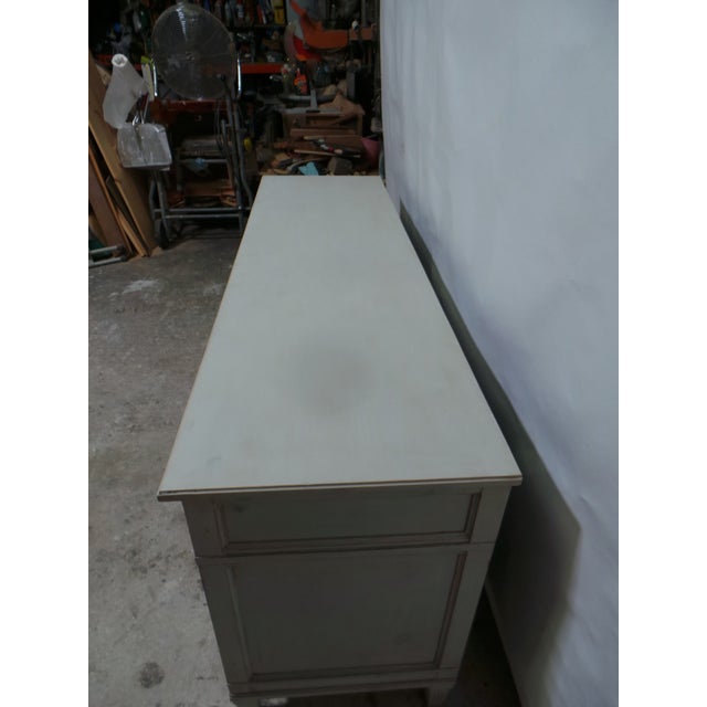 Gustavian (Swedish) Gustavian Style 9 Drawer Dresser For Sale - Image 3 of 10