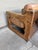 Lou Hodges Style California Rustic Industrial Sling Lounge Chairs Ottoman a Pair For Sale - Image 10 of 12