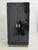 Viennese Art Deco Wardrobe in Black Lacquer with Brass Details, 1940s For Sale - Image 11 of 11