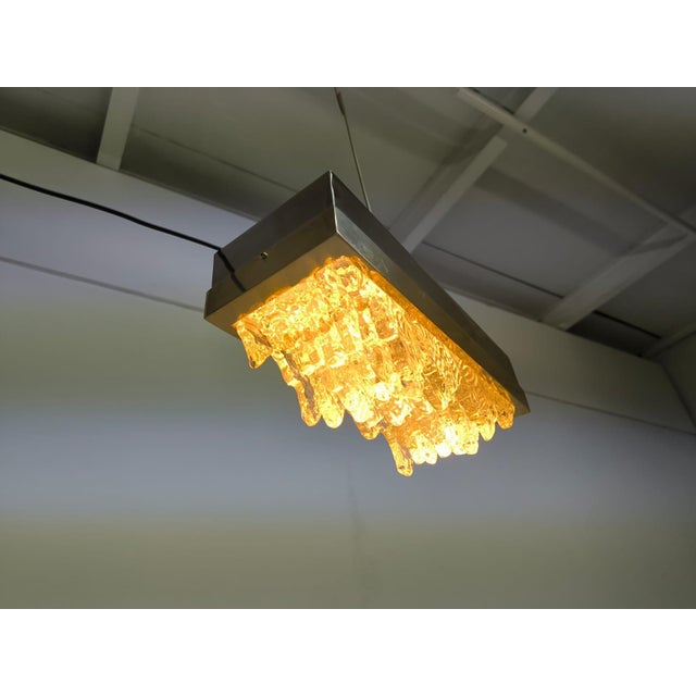 1960s Vintage Ceiling Lamp in Murano Glass, 1960s For Sale - Image 5 of 18