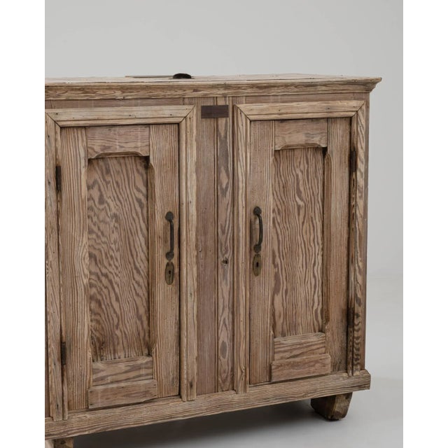 Wood 1900s Belgian Wooden Ice Box For Sale - Image 7 of 10