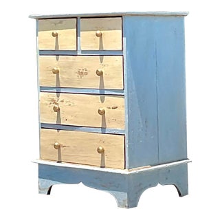 Early 20th Century Primitive Petite Chest of Drawers For Sale