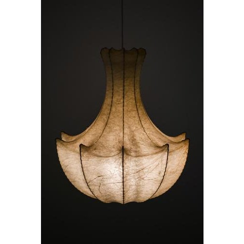 Italian Hanging Lamp in the style of Achille and Pier Giacomo Castiglioni, 1960s For Sale - Image 10 of 11