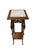 Art Nouveau Pedestal Plant Stand in Hand-Carved Beech & Marble, 1900s For Sale - Image 4 of 10