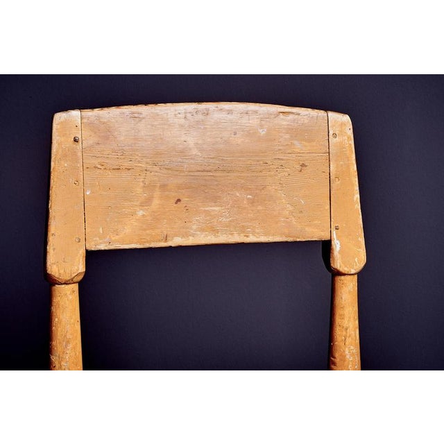 Rustic Pinewood Chairs, Sweden, 1900s, Set of 4 For Sale - Image 11 of 18