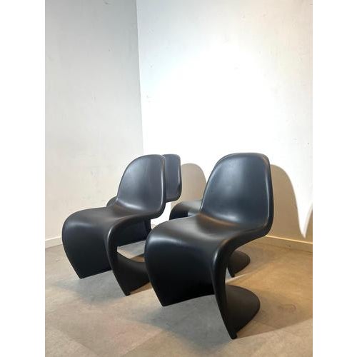 Plastic Chairs by Verner Panton, Set of 4 For Sale - Image 7 of 7