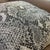 Rustic Dark Snakeskin Woven Cushion Cover For Sale - Image 3 of 12