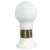 Vintage Italian Giant Glass Bulb Table Light For Sale