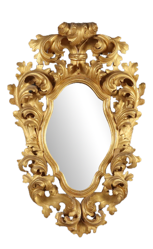 Large Baroque Style Mirror
