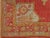 Antique Turkish Oushak Rug, Handmade Wool Oriental Rug in Coral and Lt Blue For Sale - Image 4 of 17