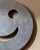 Vintage Metal Smiley-Face Shape Coaster, Italy, 1980s For Sale - Image 9 of 11