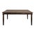 Brown Rustic Farmhouse Table in Wood For Sale - Image 8 of 8