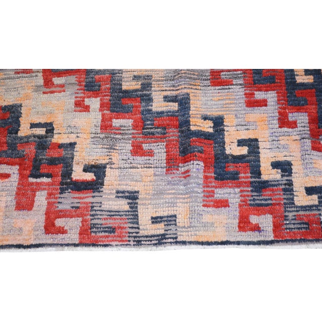 Vintage Turkish Anatolian Hand Knotted Wool Rug, 5'x7'1" For Sale - Image 4 of 6