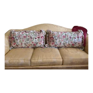 Set of 2 King Size Floral Shams Custom Made