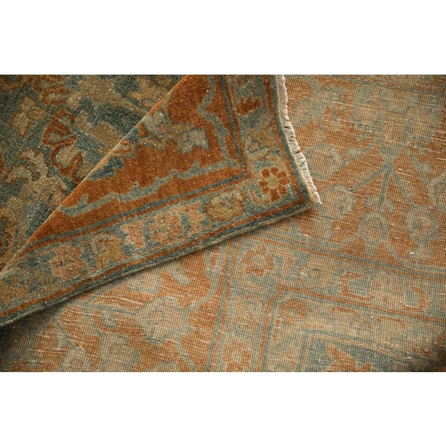 Antique Distressed Sarouk Carpet - 8'3" x 13'4" For Sale In New York - Image 6 of 12