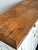 Wood Antique White Distressed Wooden Primitive Sideboard For Sale - Image 7 of 12