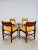 1960s Vintage Danish Dining Chairs in Orange, 1960s For Sale - Image 5 of 5