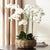 Early 21st Century Phalaenopsis Orchid Bowl Drop-In 35" For Sale - Image 5 of 6