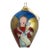 Hand-Painted Li Bien Angel Ornament With Gold & Blue Accents in Gift Box For Sale