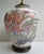 Postmodern 1980s Ceramic Chinoiserie Ginger Jar Lamp Postmodern Iris Flowers For Sale - Image 3 of 6