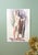 Figurative Original Signed Standing Male Nude Gouache Figure Painting - By Michelle Arnold Paine For Sale - Image 3 of 4