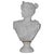 Terracotta Glazed Bust of Diana Goddess of Hunt For Sale - Image 11 of 11