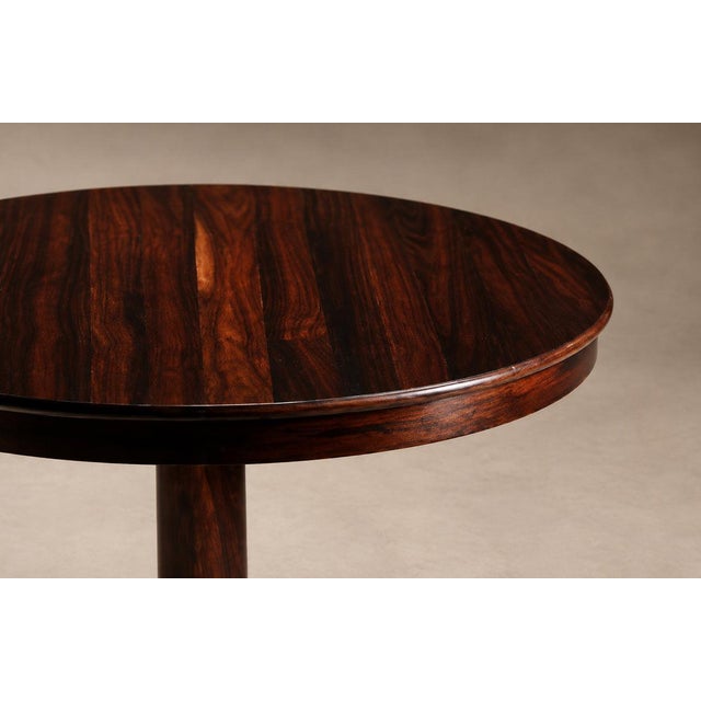 Brazilian Modern Rosewood Round Dining Table by Celina Decorações, 1960s For Sale - Image 12 of 16