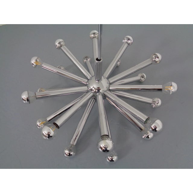 Large Italian Sputnik Chandelier by Gaetano Sciolari for Sciolari, 1960s For Sale - Image 10 of 18