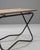 20th Century French Metal Side Table with Wooden Top For Sale - Image 9 of 18