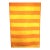 Vintage Handwoven Moroccan Berber Kilim, Handwoven Stripe Pattern, Yellow & Orange, 3x5 For Sale