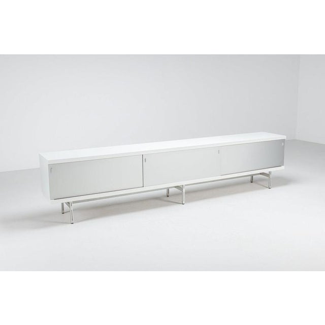 Long Model 1730 Sideboard by Horst Bruning for Behr, Germany, 1960 For Sale - Image 6 of 18