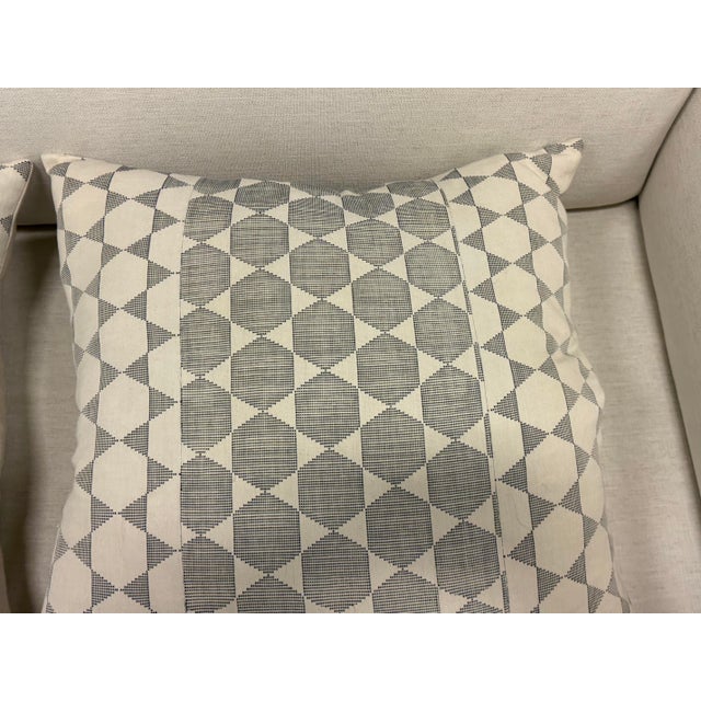 St. Frank Biddew Noir Accent Pillows, Pair For Sale - Image 10 of 12