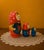 Folk Art Vintage 1960s Hand-Painted Russian Matryoshka Nesting Dolls – Set of 3 For Sale - Image 3 of 8