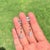 Contemporary Modernist 1.08ct Mixed Cut Diamond Teardrop Chain Earrings in 14k White Gold- A Pair For Sale - Image 3 of 13