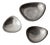Vintage Pewter Bowls from Just Denmark, 1960s, Set of 3 For Sale