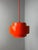 Juno Red Slatted Lamp by Jo Hammerborg for Fog & Mørup For Sale - Image 5 of 11