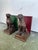 Red Late 20th Century Labrador Bookends Pair For Sale - Image 8 of 10