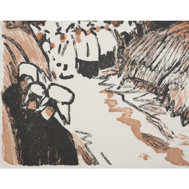 Mathurin Meheut, Brittany, The Procession, 1937, Engraving For Sale - Image 4 of 6
