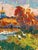 Oil Painting Evening at the Church Pond Oksana Ivanyuk For Sale - Image 9 of 11