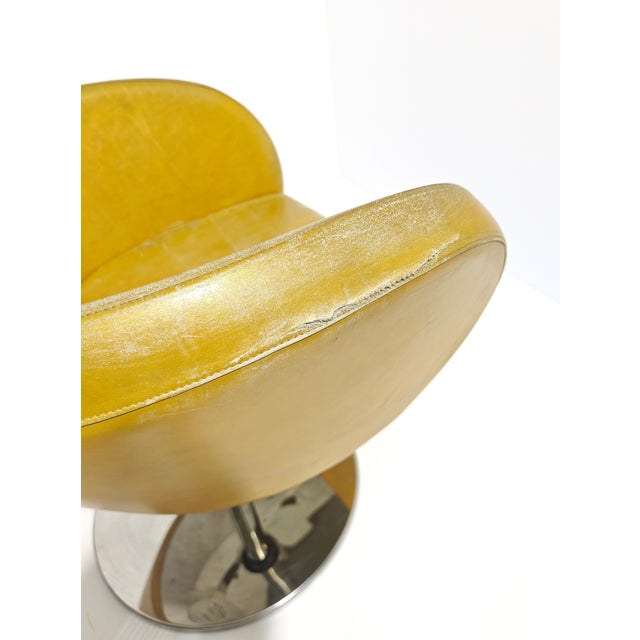 Swivel Armchairs with Chromed Legs, 1980s, Set of 2 For Sale - Image 13 of 18