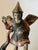 18th Century Spanish Polychrome Wood Carving of St. Michael For Sale - Image 11 of 12