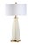 Not Yet Made - Made To Order Chelsea House Alabaster Pyramid Lamp For Sale - Image 5 of 5