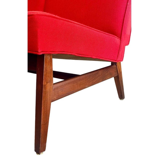 1960s Danish Modern Teak Armless Sofa For Sale In Atlanta - Image 6 of 9